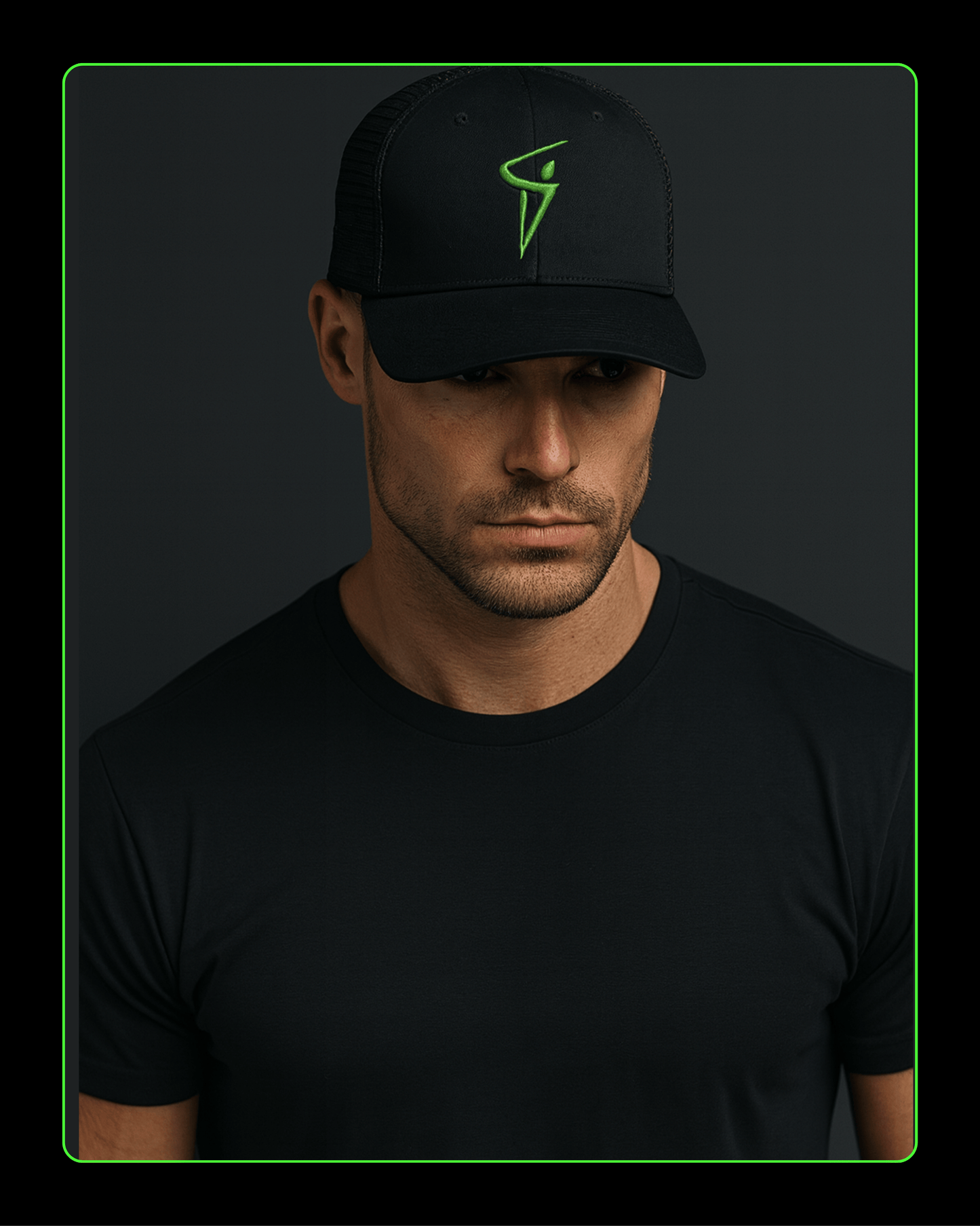 THE SPIRAL CODE GOLF HAT